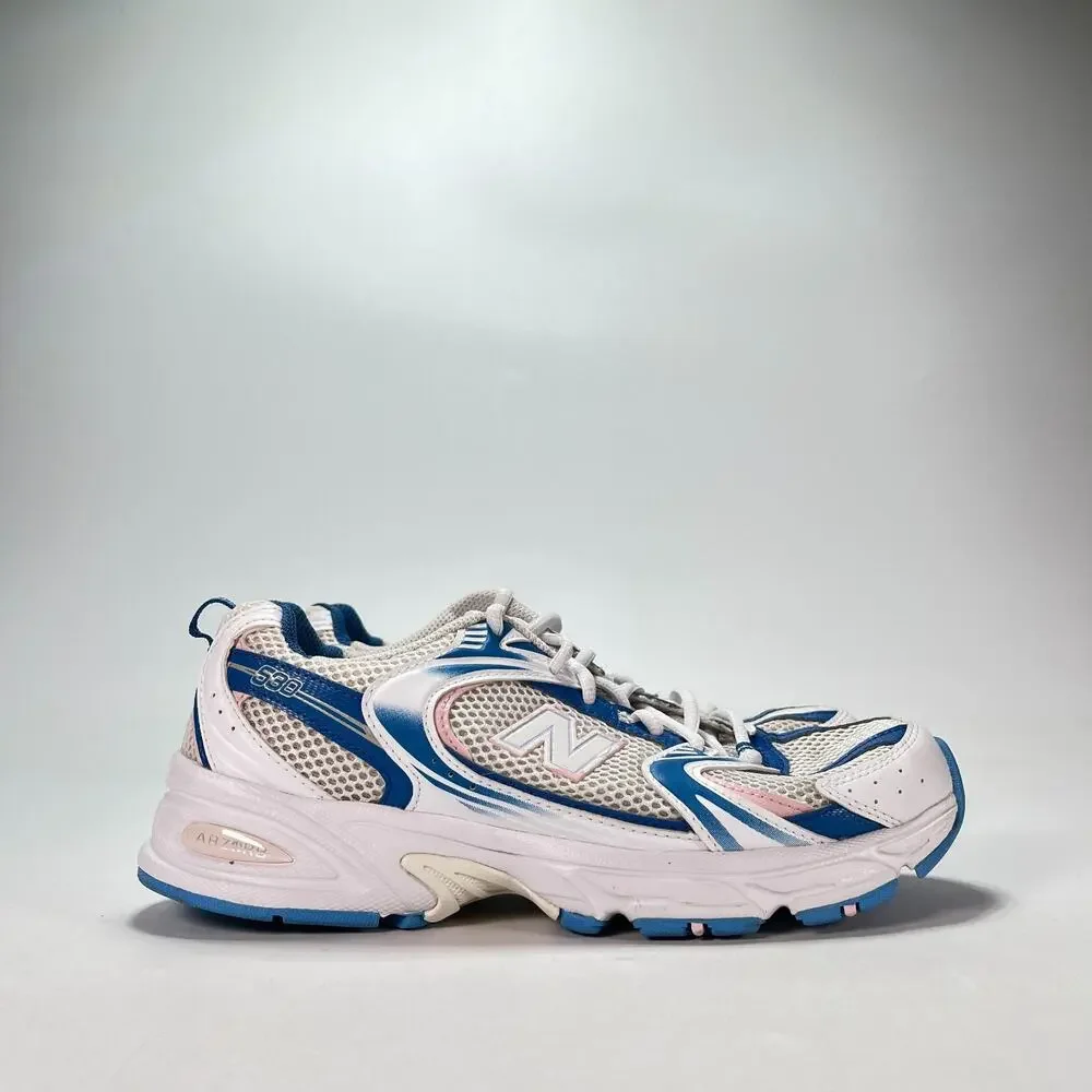 New Balance 530 Blue White Retro Running Shoes Sneakers U530FNA Women's Size 8.5